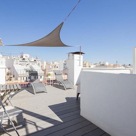 Ferienwohnung Florit Flats - Atico Oasis De Ruzafa Valencia Exterior foto