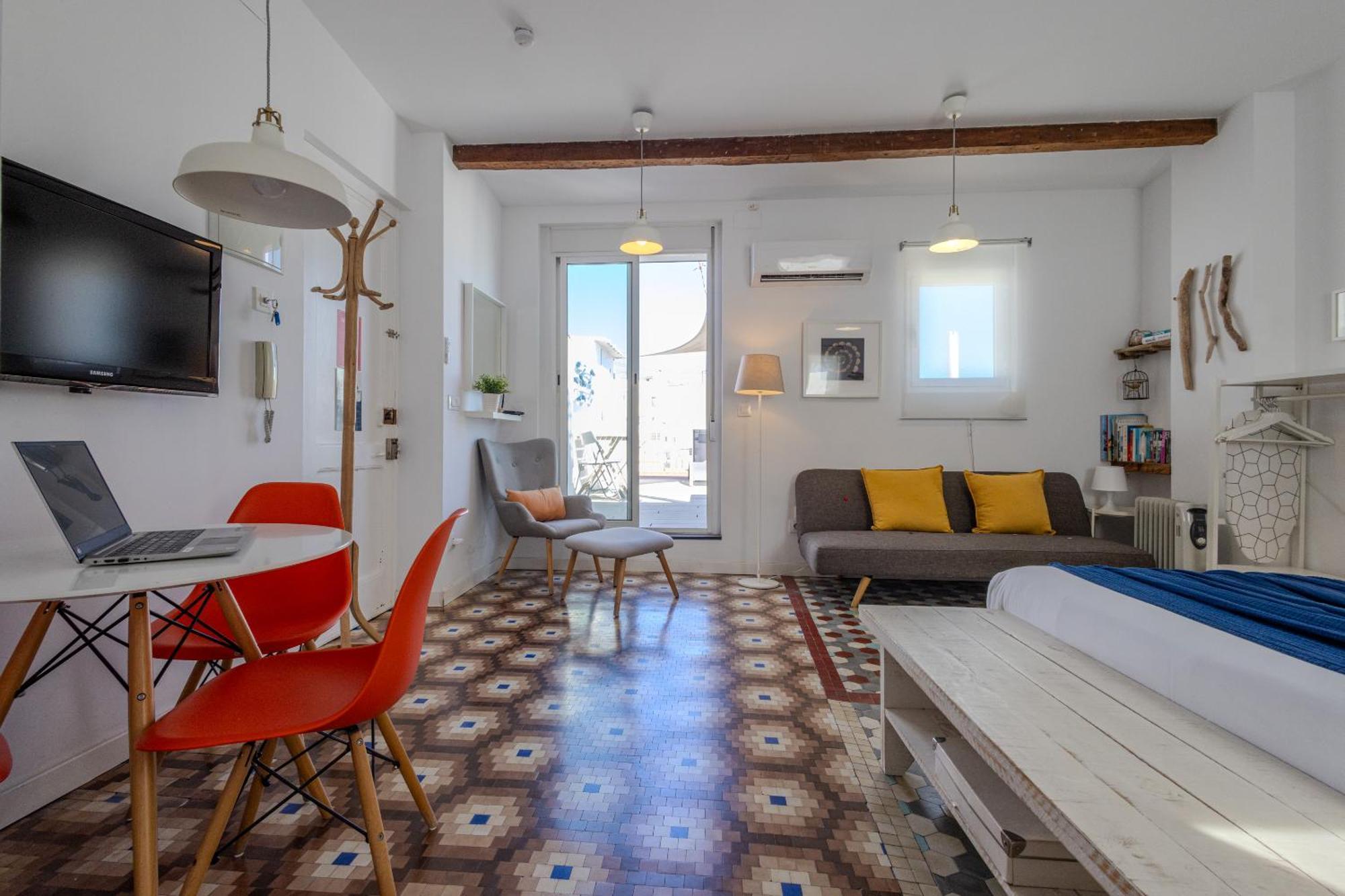 Ferienwohnung Florit Flats - Atico Oasis De Ruzafa Valencia Exterior foto