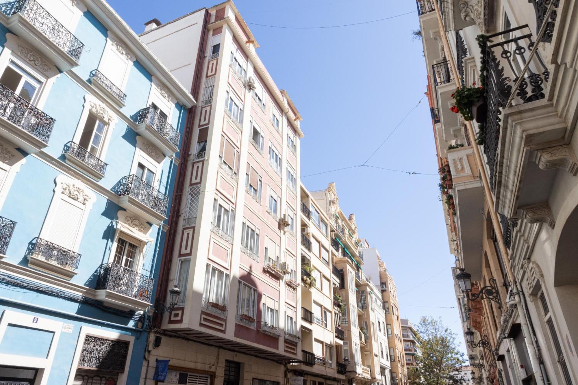 Ferienwohnung Florit Flats - Atico Oasis De Ruzafa Valencia Exterior foto