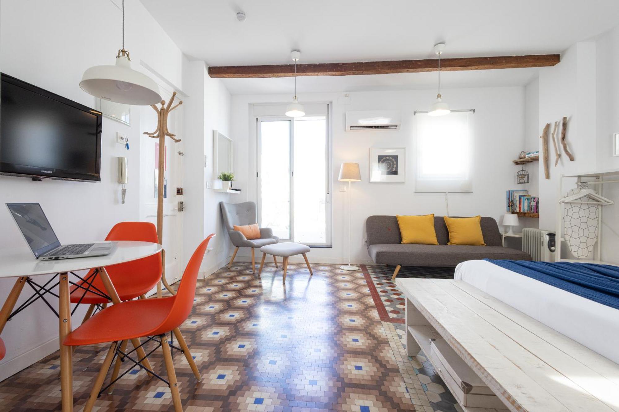Ferienwohnung Florit Flats - Atico Oasis De Ruzafa Valencia Exterior foto