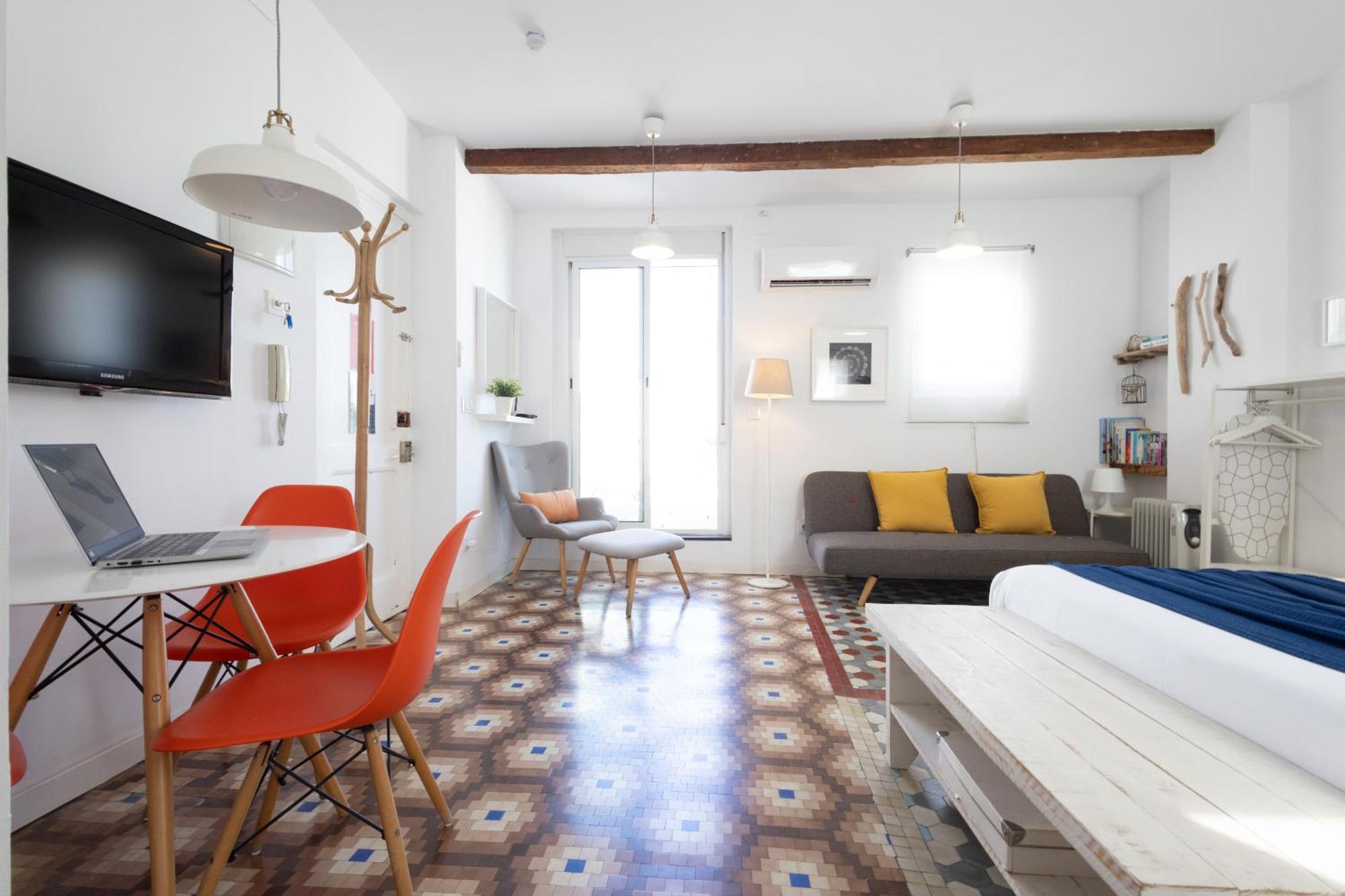 Ferienwohnung Florit Flats - Atico Oasis De Ruzafa Valencia Exterior foto